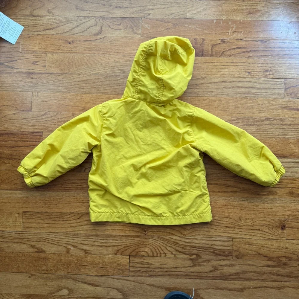 Old Navy Jacket Toddler Zip Front Lined Attached Hood